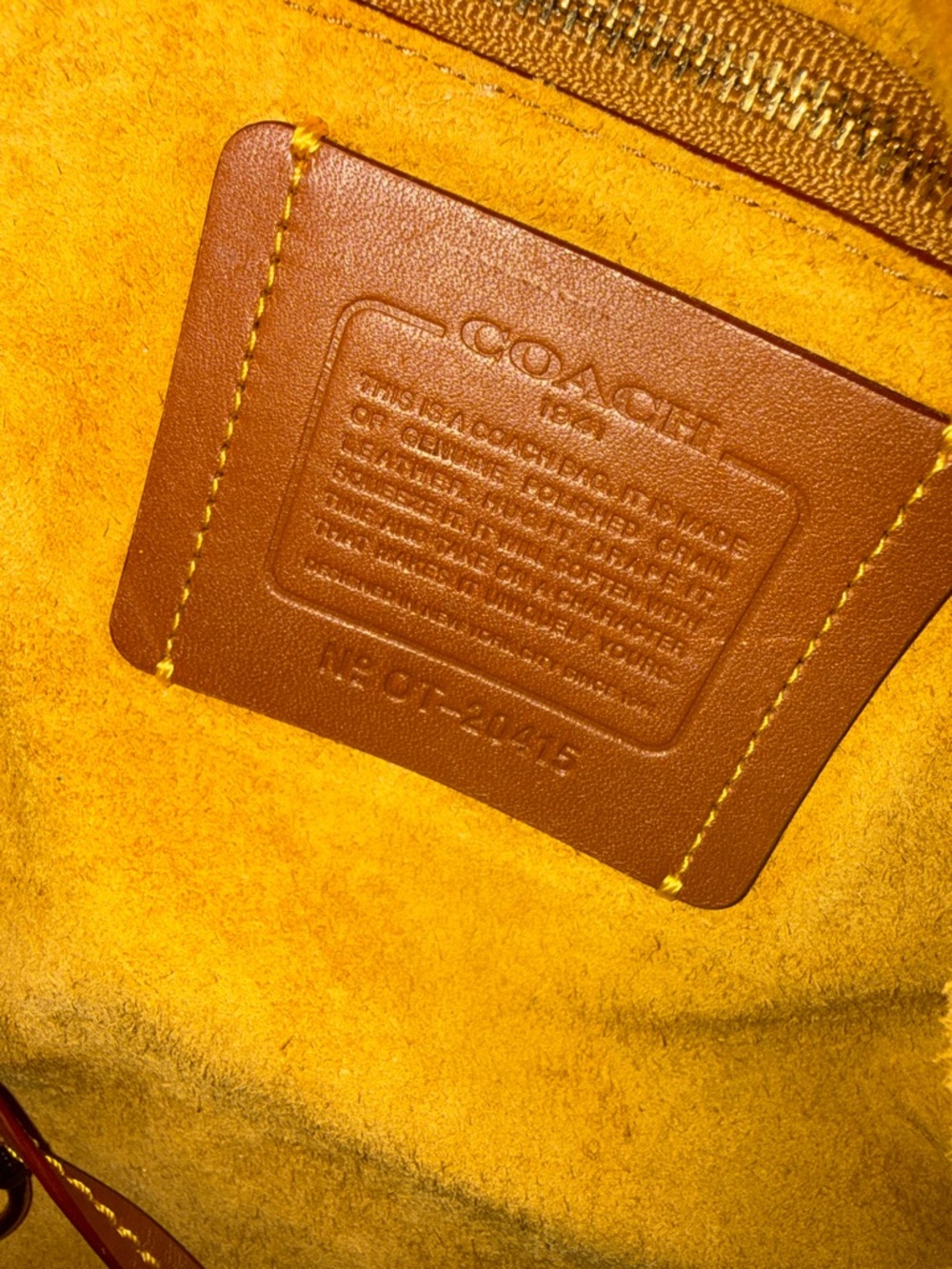 COACH 1941 Outlaw Satchel 36 Red leather
Bag satchel Handbag . - Picture 10 of 11